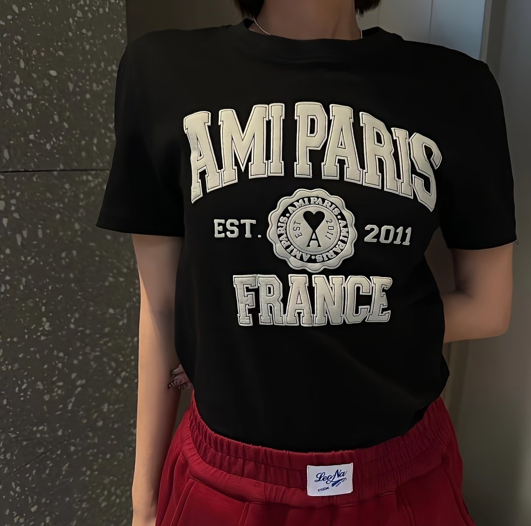 AMI PARIS 아미 프랑스로고 반팔티 *2차 재입고*