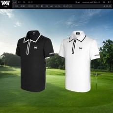 PXG. 반집업 카라 기능성 반팔 2color