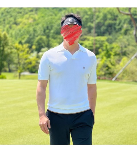 [G/FORE] 지포어 골프 Knit Polo 티셔츠 (MEN)