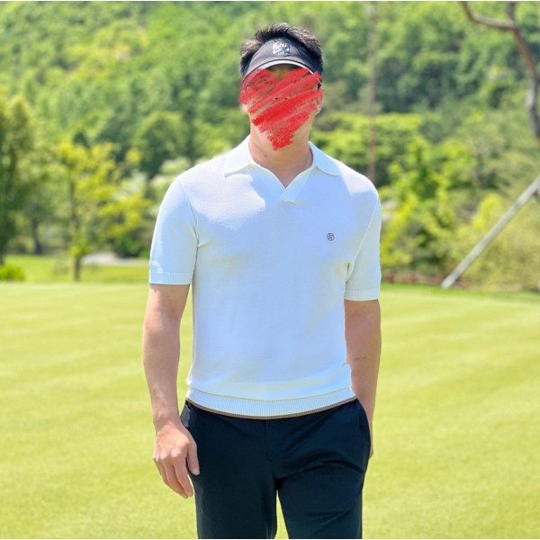 [G/FORE] 지포어 골프 Knit Polo 티셔츠 (MEN)-레플리카 사이트 쇼핑몰