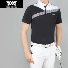 PXG 오라클 스트라이프 반팔 카라티 2color