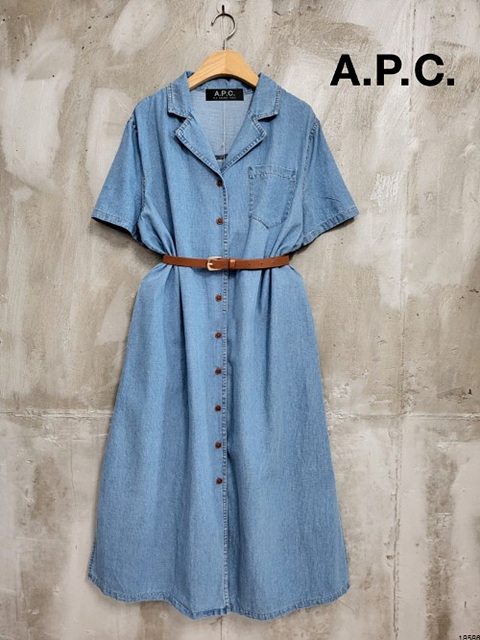 [A.P.C] 아페쎄 데님 원피스 벨트세트 (3COLOR) -18586