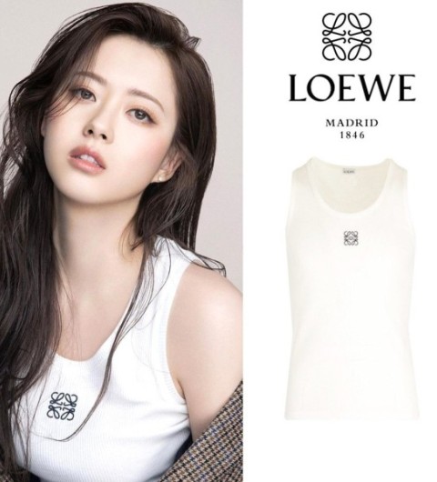 LOEWE 자수로고 커플 민소매 (남여공용)