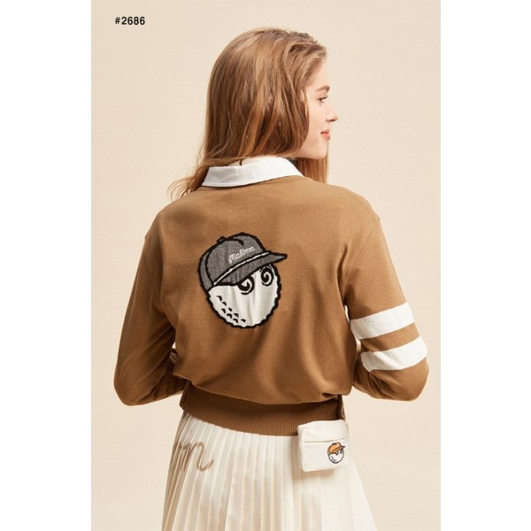 말본 여성 빅버킷 포인트 니트 브라운-레플리카 사이트 쇼핑몰