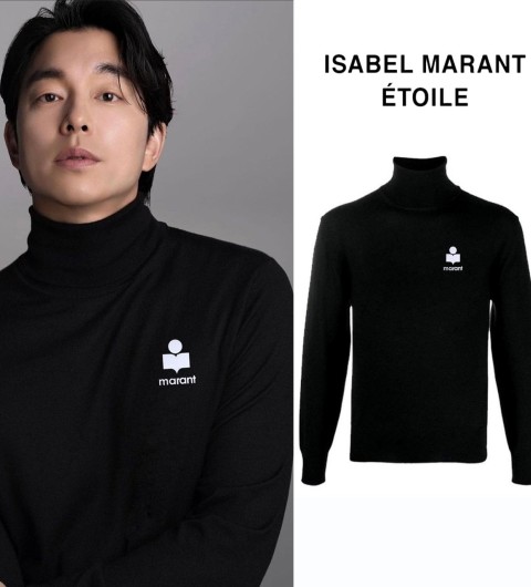 2023 F/W 이자벨마랑 클래식로고 커플 터틀넥