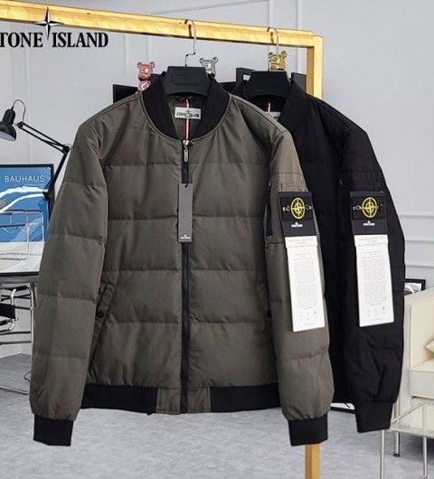 [STONE ISLAND] 덕다운 항공 패딩 자켓 -100% 오리털-(2COLOR)