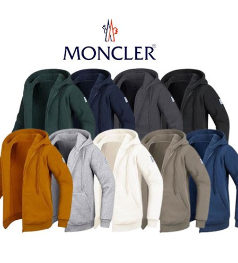 몽클레어 감마블루 헤비기모 후드집업 (9color) -빅사이즈 추가-