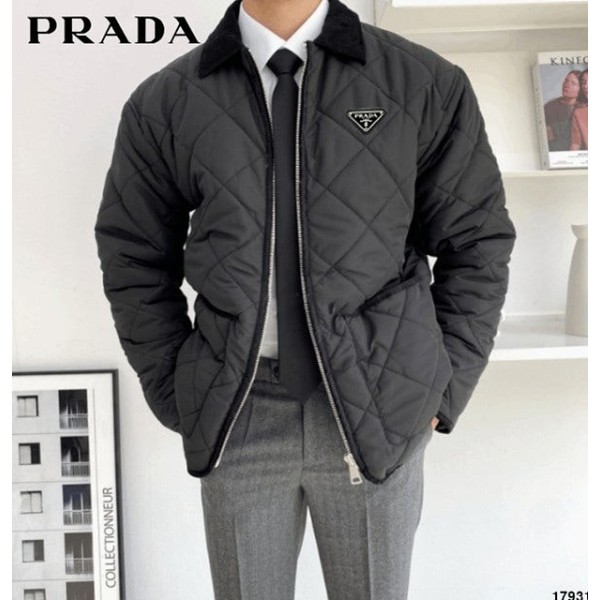프라다 퀄팅 카라자켓 (3COLOR) -17931-레플리카 사이트 쇼핑몰