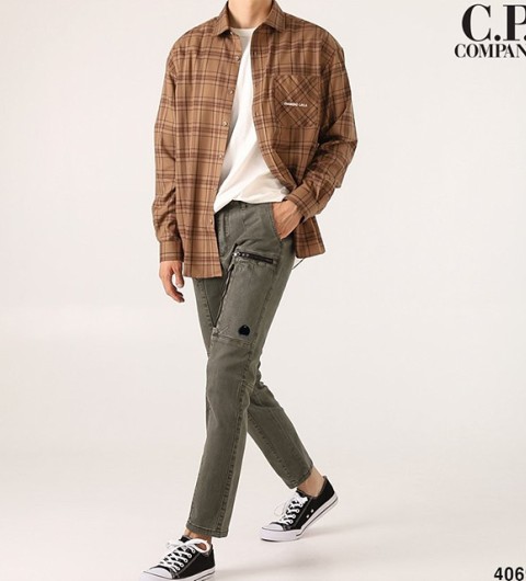 CP 컴퍼니 가먼트 지퍼포켓 밴딩 팬츠 (3color) -40699