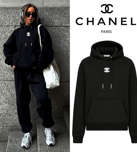 샤넬 (CHANEL) 보플 패치 후드 (여성 FREE)