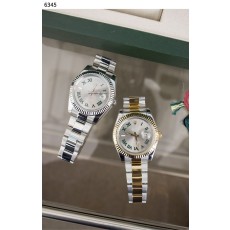 롤렉스 데이트저스트 슬레이트 로만 시계 - 2 Color