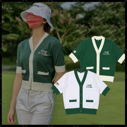 말본 버킷 Golf is Life 골프이즈라이프 가디건 - 2 Color