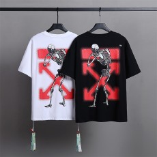 오프화이트 레드애로우 스컬맨 프린트 티셔츠 2color