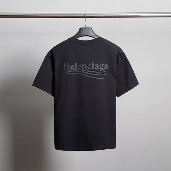 [BALENCIAGA] 블랙에디션 코튼 반팔티-레플리카 사이트 쇼핑몰