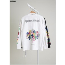 크롬하츠 멀티 컬러 팬텀 크로스 롱 슬리브 티셔츠 - 2 Color