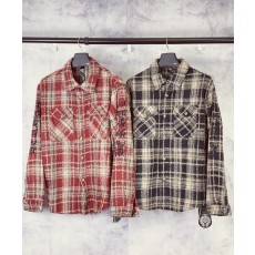 크롬하츠 다이아몬드 크로스 롱 슬리브 셔츠 - 2 Color