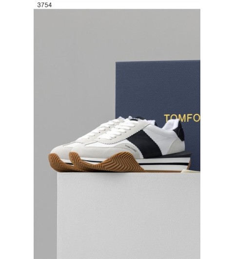 톰포드 제임스 스니커즈 - 화이트네이비