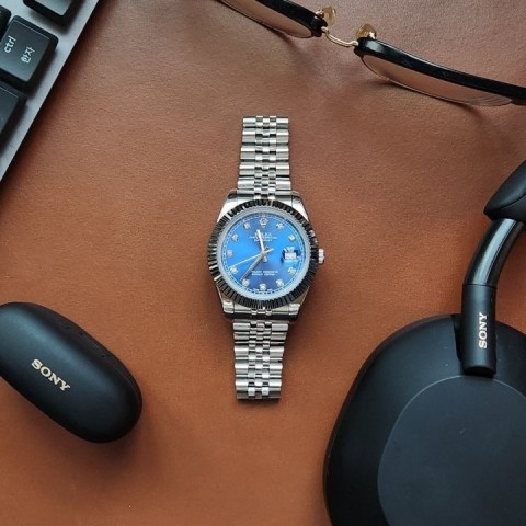 롤렉스 데이트 저스트 블루 다이얼