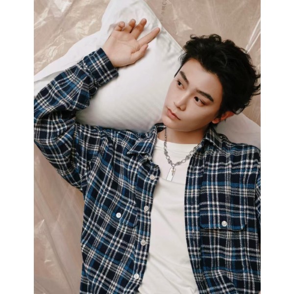 셀린느 체크 코튼 루즈 럼버잭 셔츠 네이비 블루-레플리카 사이트 쇼핑몰