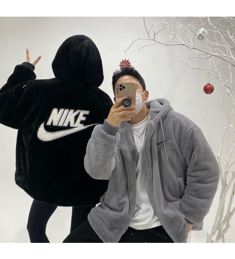 나이키 레더 밍크 패딩 4color