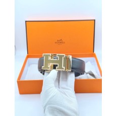 에르메스 골드버튼 H로고 벨트