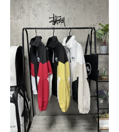 스투시 사이드배색 아노락 3color