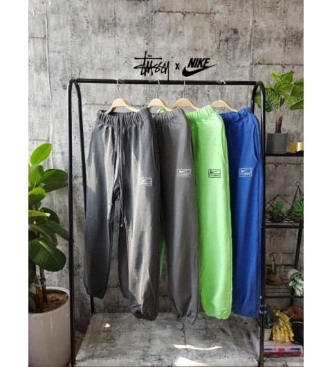 나이키 X 스투시 자수로고 피그먼트 조거팬츠 4color