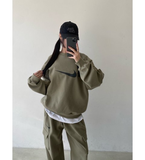 나이키 로고 레이어드 카고세트 3color