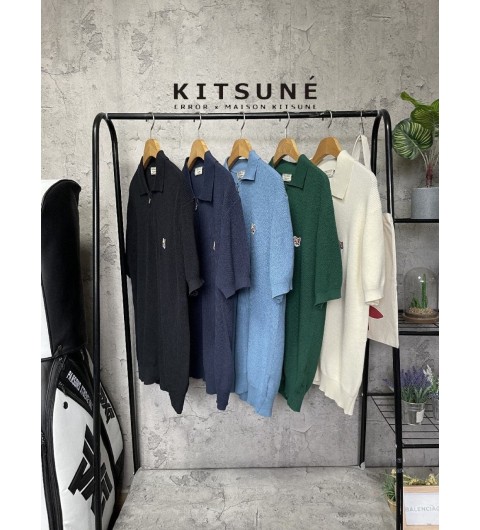 메종키츠네 코헨하찌집업 (5color)
