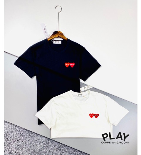 꼼데가르송 더블 꼼데 반팔티 - 2 Color