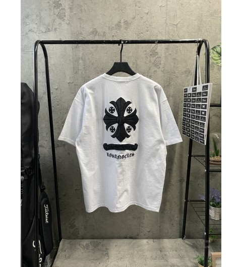 크롬하츠 가죽패치 워싱티4 (2color)