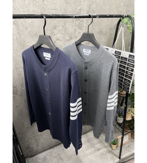 톰브라운 라운드 가디건 (2color)