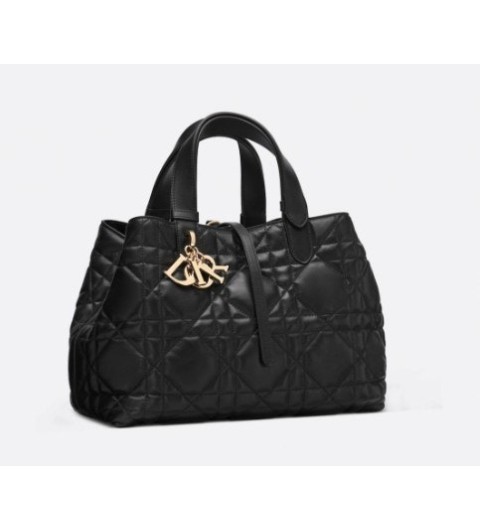 디올 TOUJOURS 뚜주흐 백 미디움 블랙