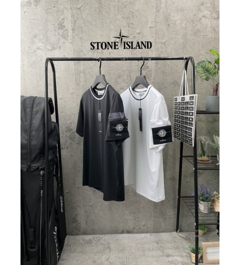 스톤아일랜드 카모포켓 반팔 티셔츠 (2color)