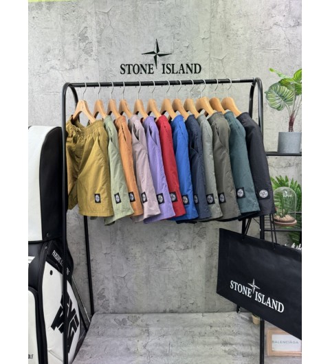 스톤아일랜드 일론 패치 하프팬츠 12color