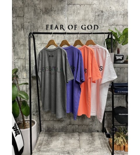 피어오브갓 오로라 피그먼트 워싱 반팔티 4color
