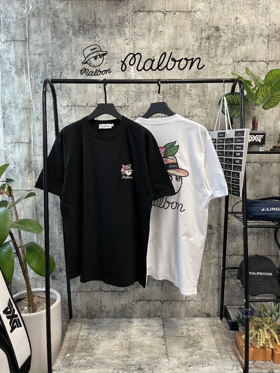 말본 플라워8 반팔티 (2color)