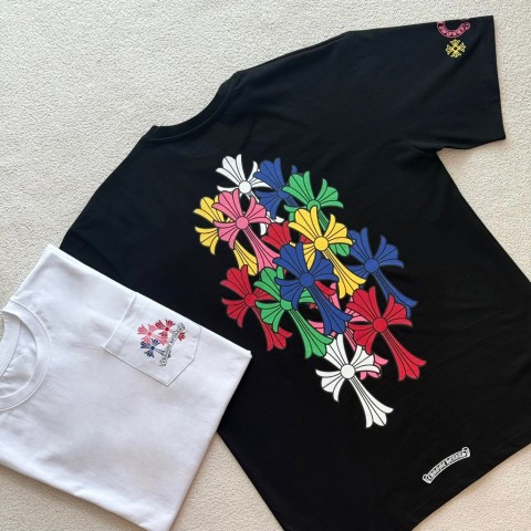 크롬하츠 멀티 크로스 세메터리 반팔 (2color)