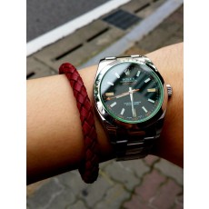 롤렉스 밀가우스 40mm 116400GV 인텐스 블랙 오이스터 (국내공장 AS가능)