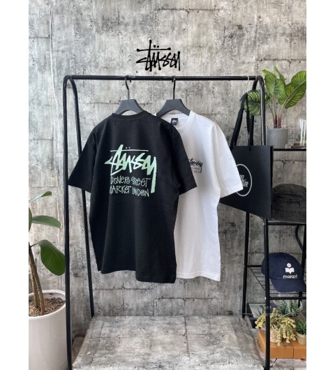 스투시 마켓로고2 반팔티 2color