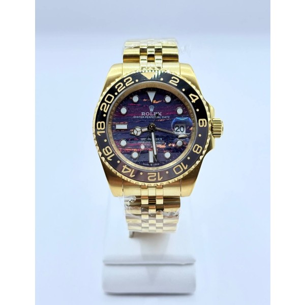 롤렉스 GMT-마스터 II 오이스터, 40mm, 옐로우 골드 (국내공장 AS가능)-레플리카 사이트 쇼핑몰