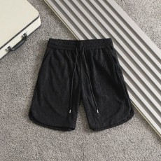 디올 자가드테리 로고 하프팬츠