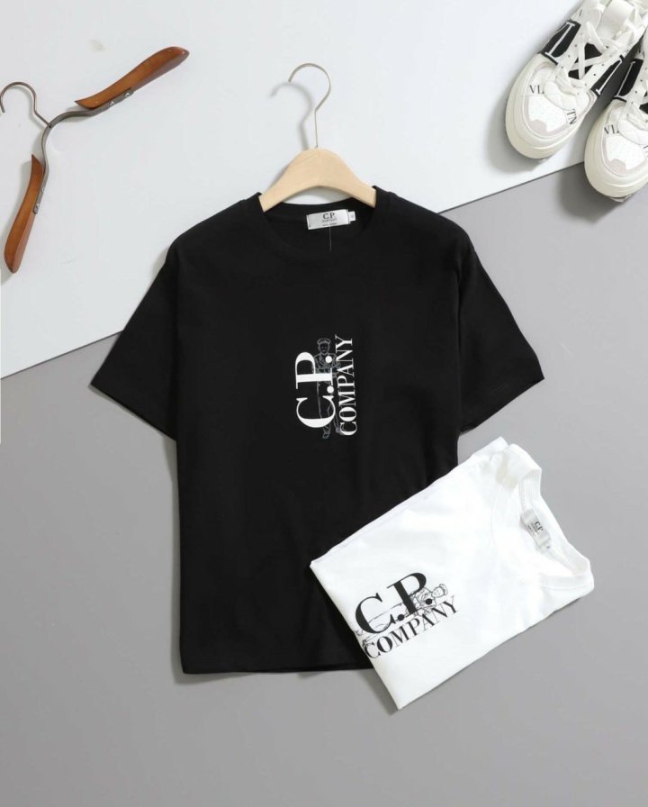 CP컴퍼니  남여공용 브리티시 라운드 반팔티 - 2 Color