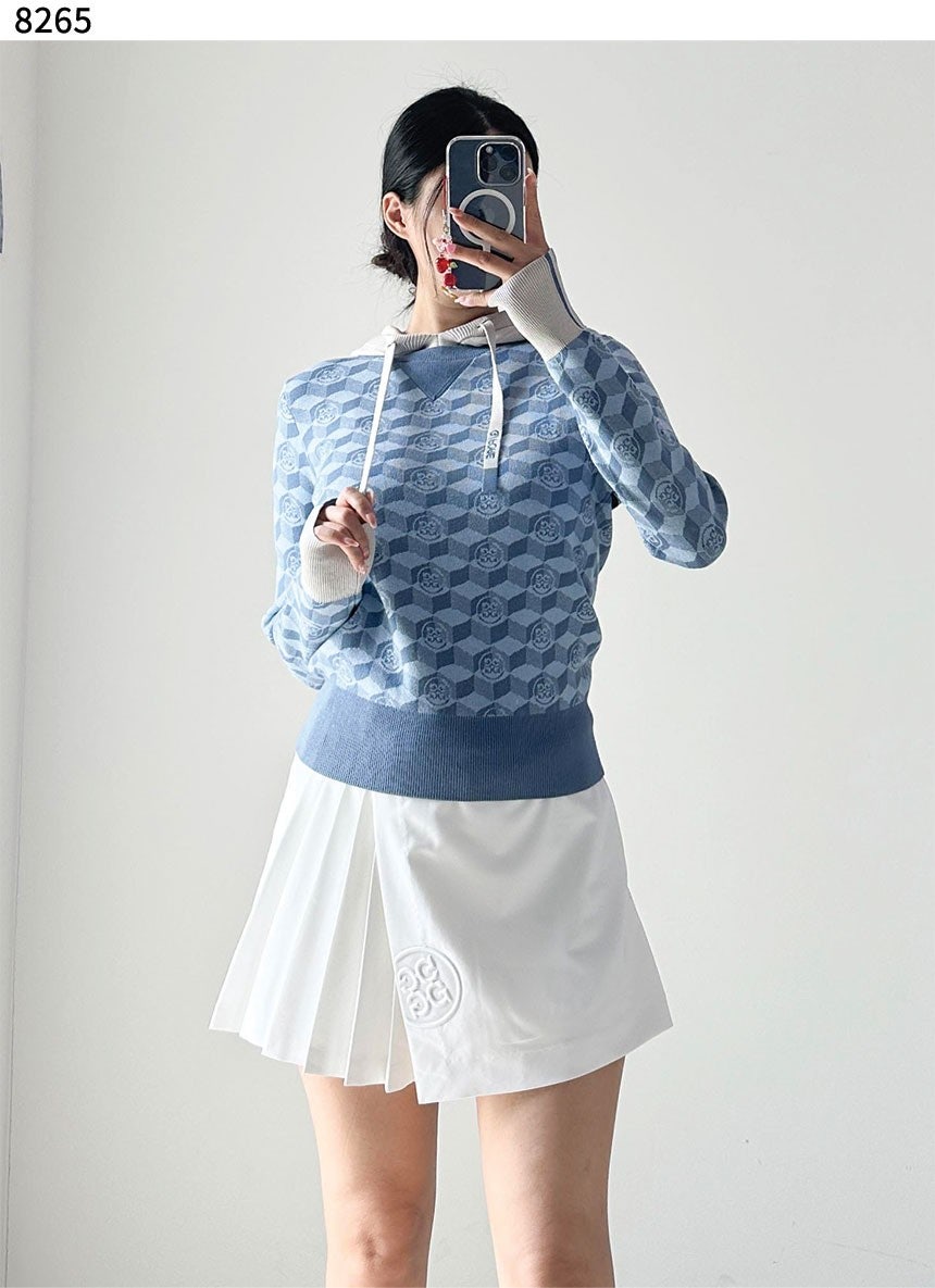 지포어 여성 언발란스 랩 퀄로트 - 2 Color