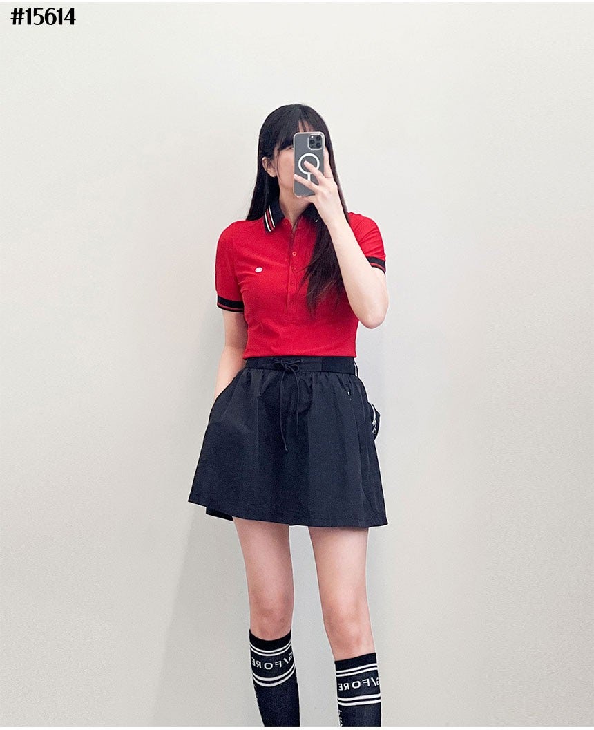 지포어 여성 소프트 피케 폴로 티셔츠 - 2 Color