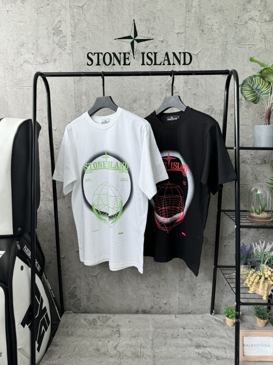 스톤아일랜드 원로고 반팔티 (2color)