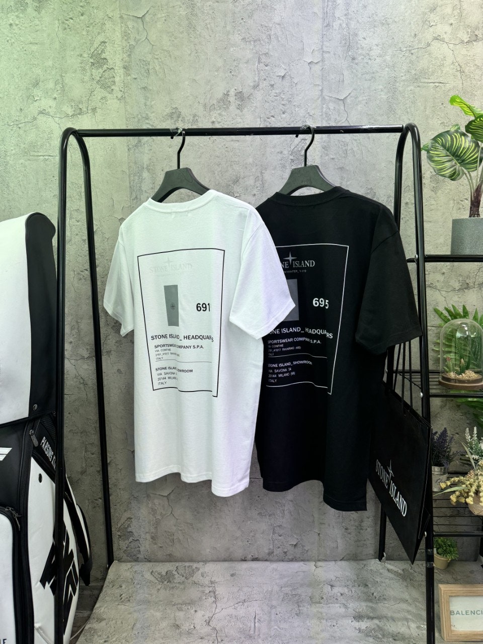스톤아일랜드 6915 반팔티 (2color)