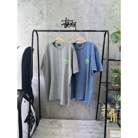 스투시 민트로고 피그먼트 반팔티 (2color)