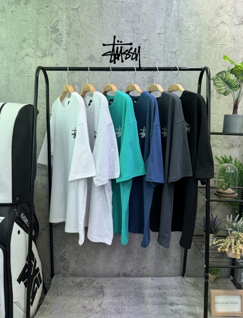 스투시 베이직 반팔티 (6color)