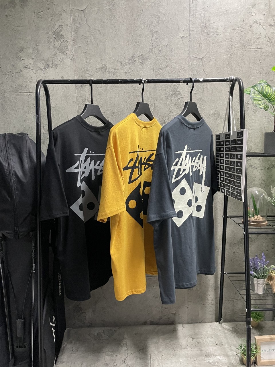 스투시 주사위 반팔티 (4color)